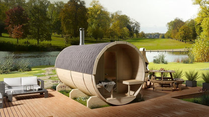 OUTDOOR SAUNA ELEGANTE