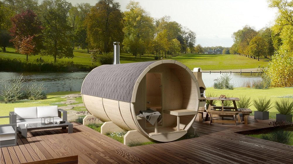 OUTDOOR SAUNA ELEGANTE