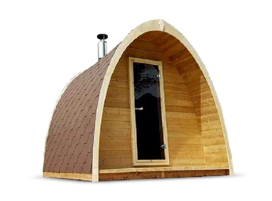 Outdoor Sauna Esprit – SAUNAINTER | Electric & Wood-Burning Models 3-Person