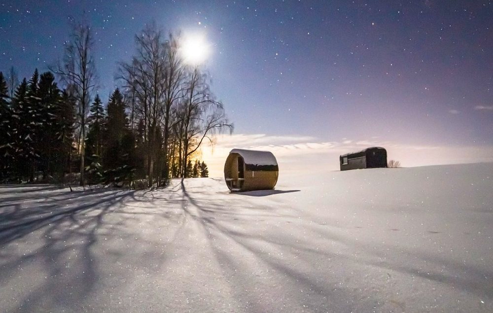 OUTDOOR SAUNA RELAX