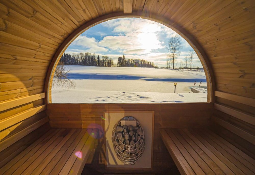 OUTDOOR SAUNA RELAX