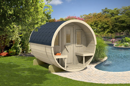 OUTDOOR SAUNA CHALET