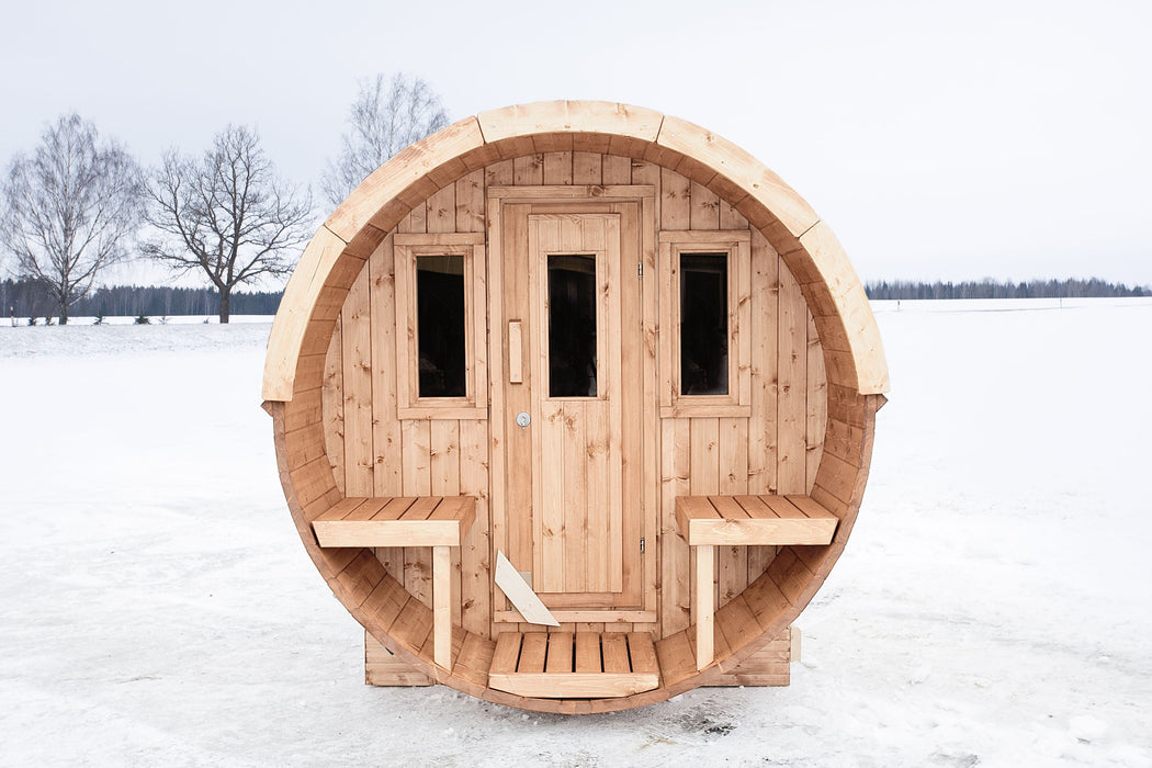 Outdoor Sauna Chalet – Spruce & Thermo Spruce | SAUNAINTER