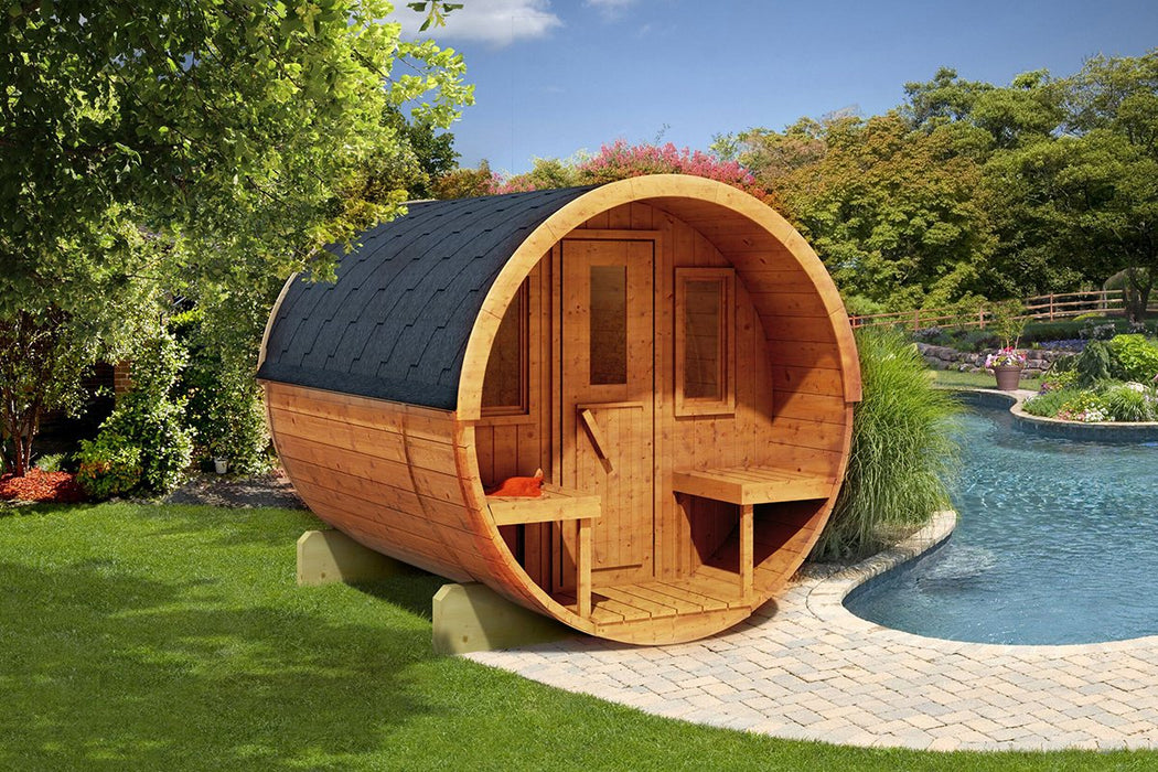 Outdoor Sauna Chalet – Spruce & Thermo Spruce | SAUNAINTER