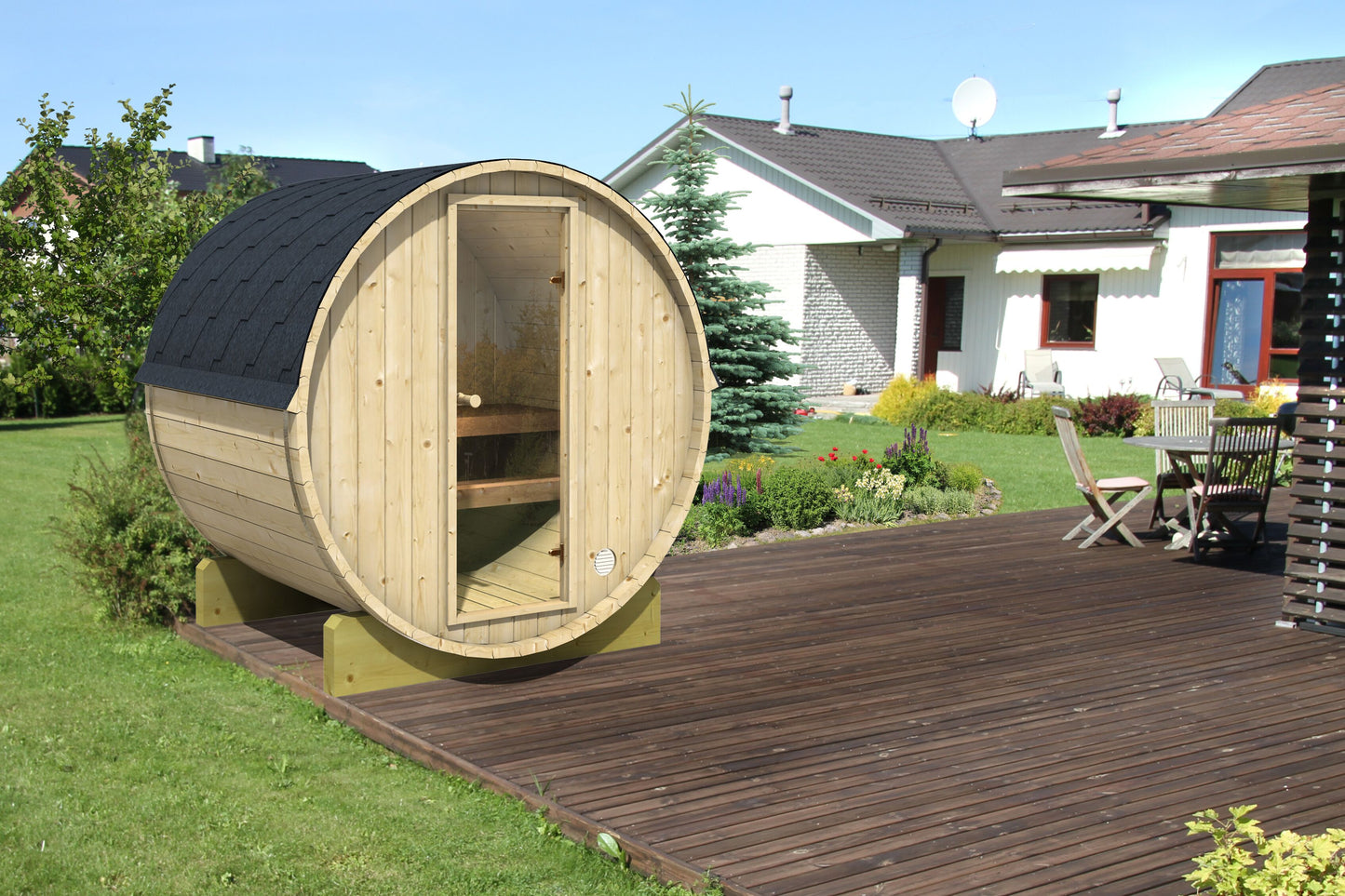 OUTDOOR SAUNA GARDEN