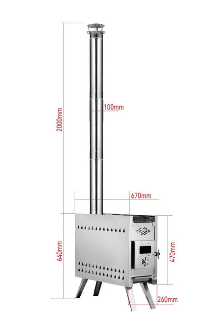 SAUFLEX FULL TRAVEL SET 1750x1750x2100mm