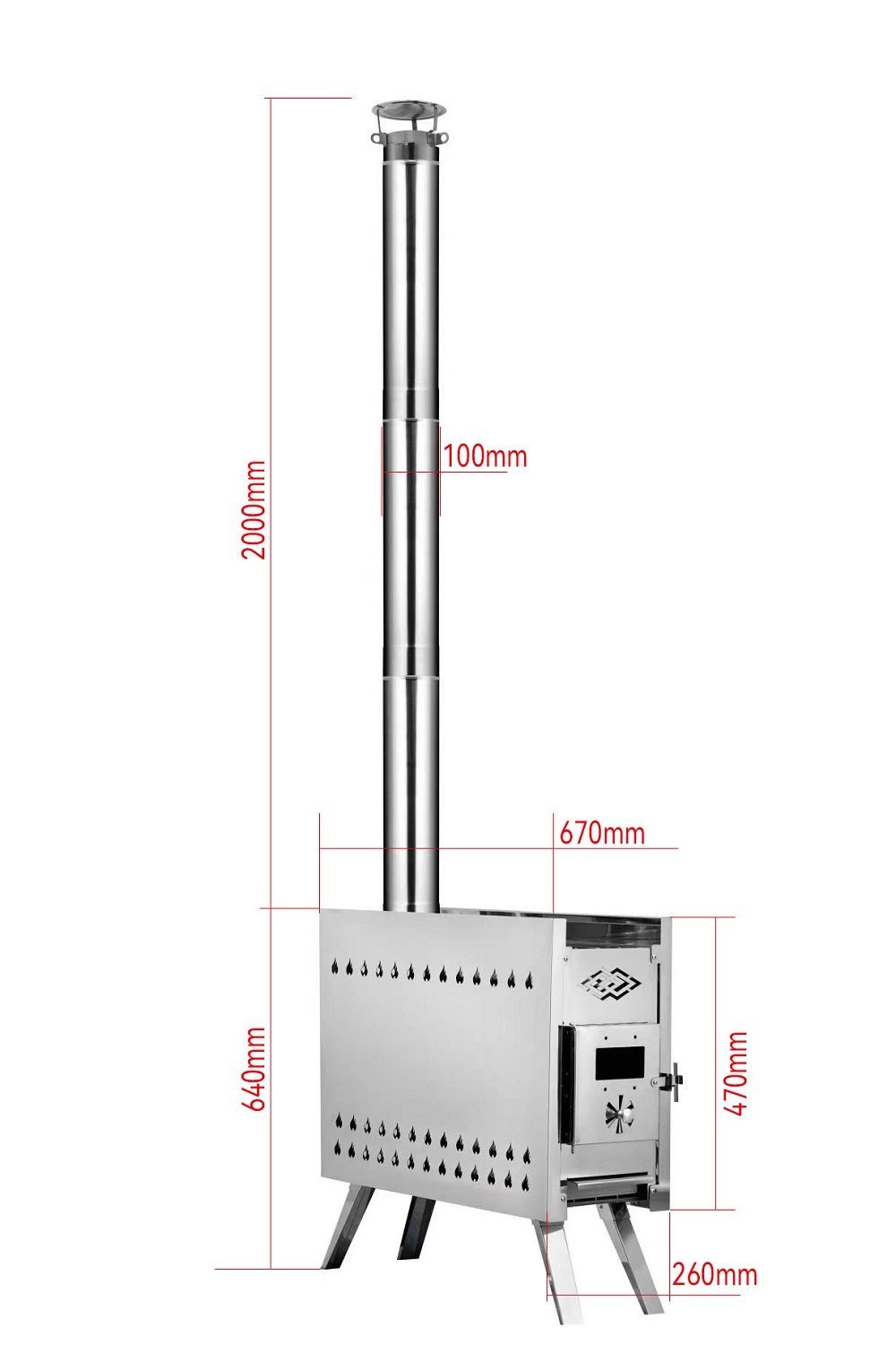 SAUFLEX TRAVEL STOVE