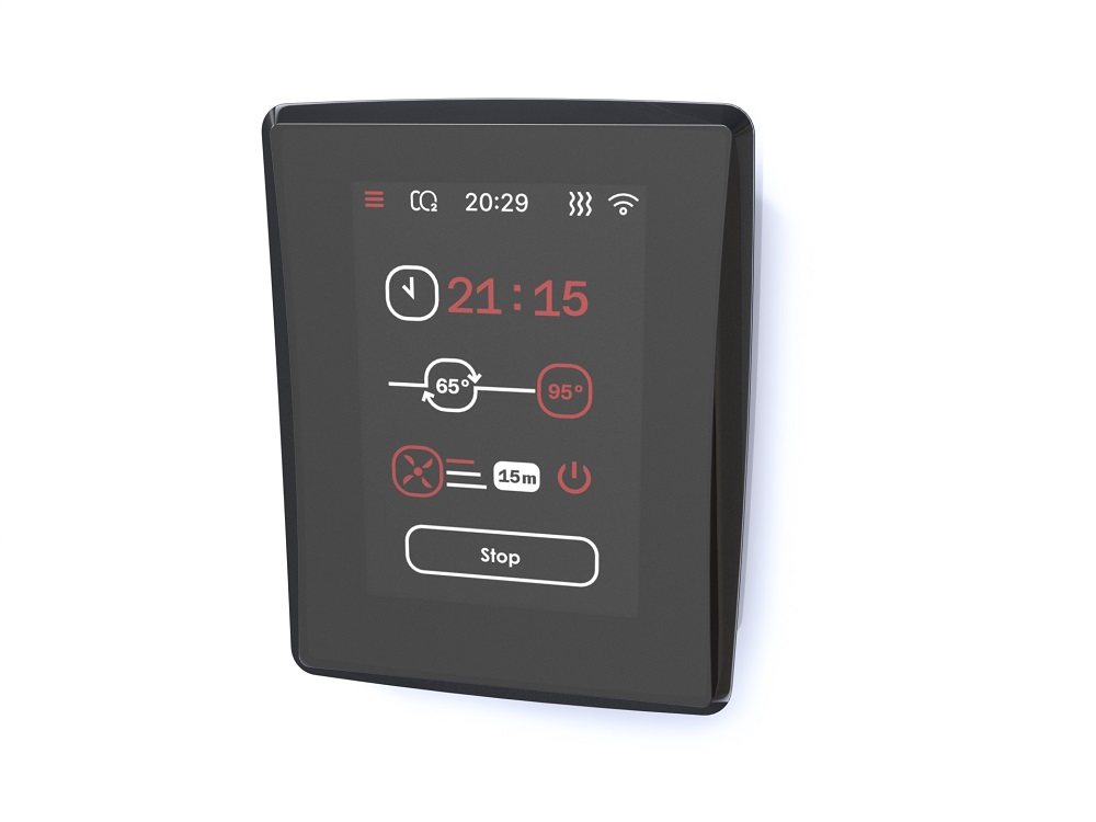 SAUNUM LEIL 12kW BLACK
