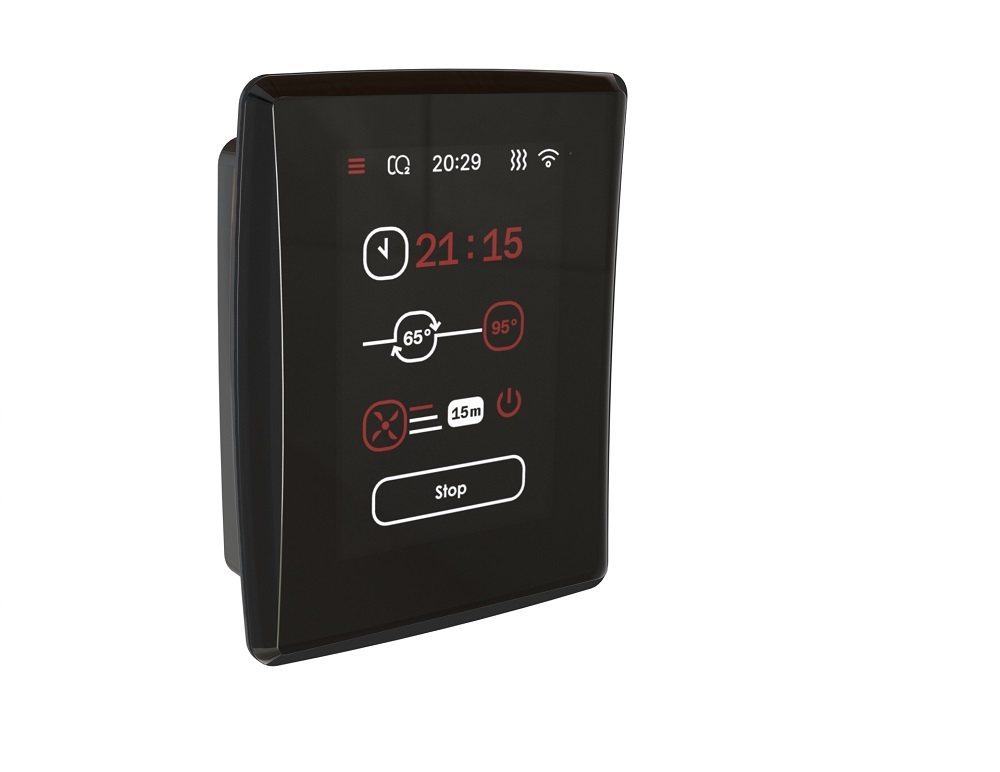SAUNUM LEIL 12kW BLACK