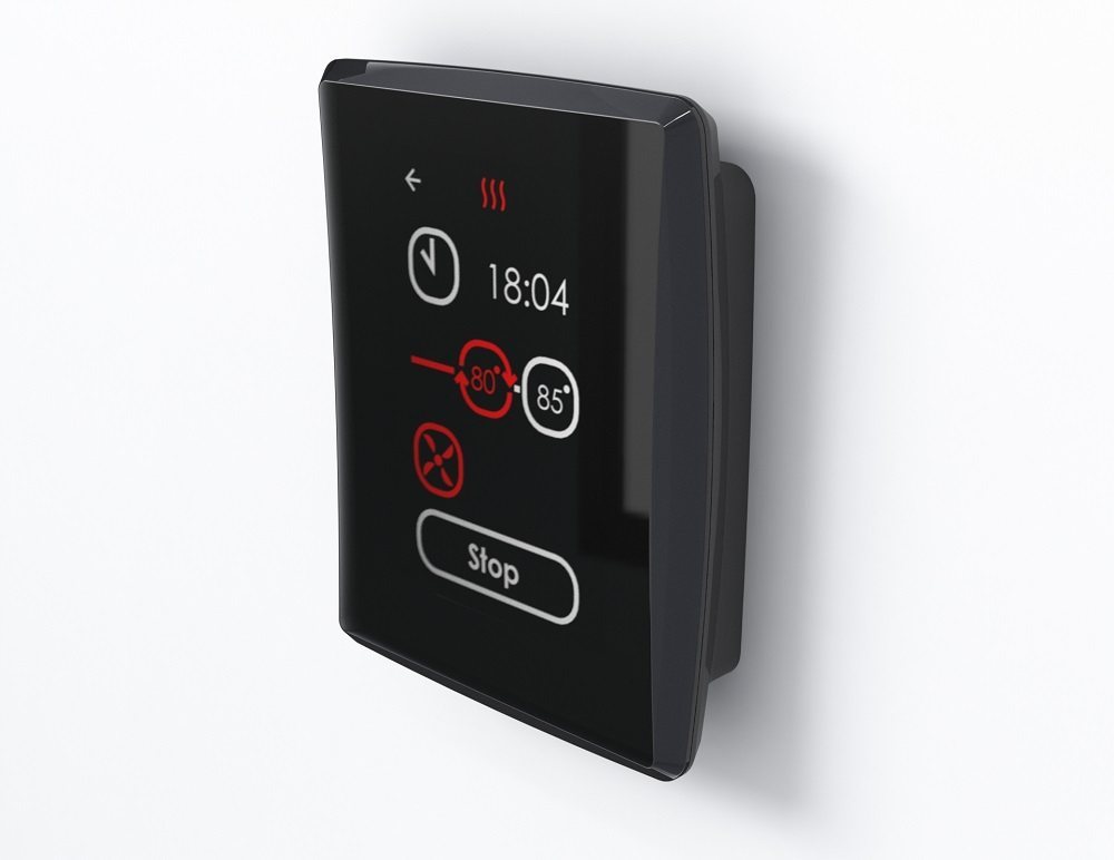 SAUNUM LEIL 12kW BLACK