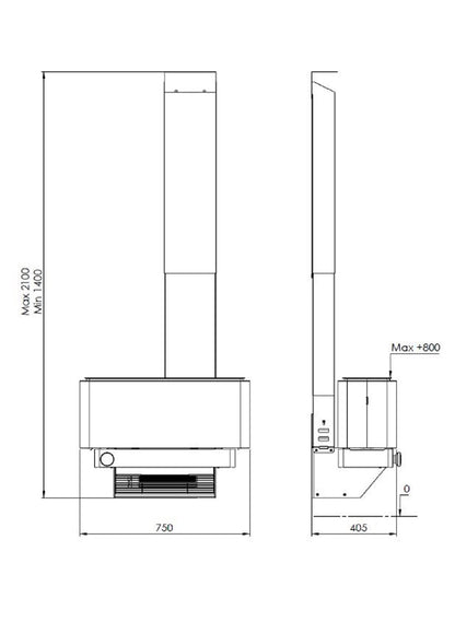 ELECTRIC SAUNA HEATER SAUNUM PREMIUM 9kW