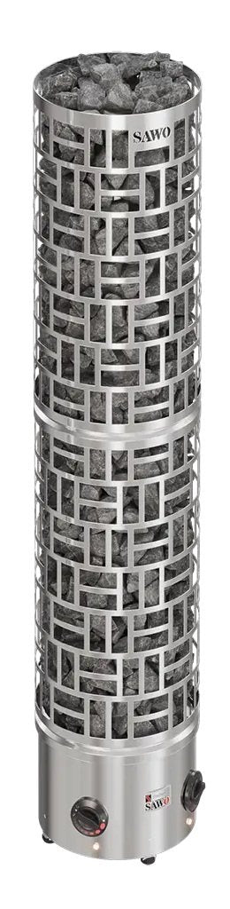 ELECTRIC SAUNA HEATER SAWO SAWO30 ROUND NB SW3-45NB-P-C 4,5kW, WITH BUILT-IN CONTROL