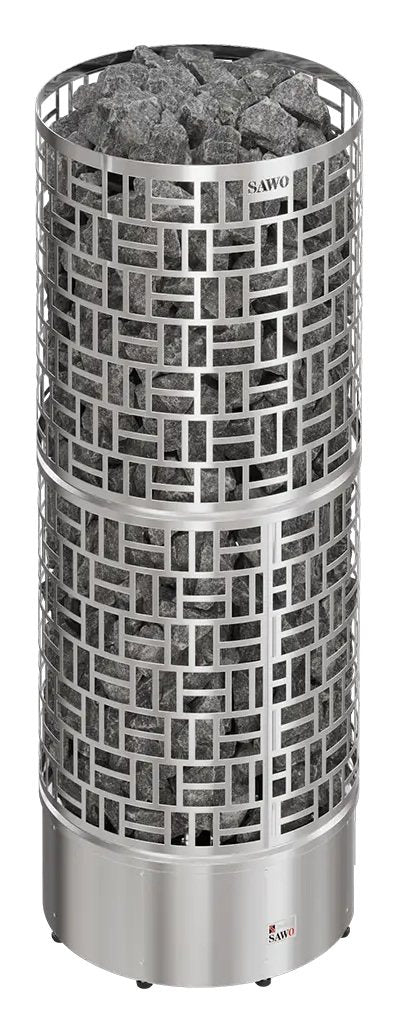 ELECTRIC SAUNA HEATER SAWO SAWO30 ROUND NS SW12-180NS-P-C 18,0kW, WITHOUT CONTROL UNIT