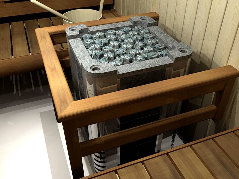 ELECTRIC SAUNA HEATER SAWO ALTOSTRATUS ALTO-180NS-P 18,0kW, WITHOUT CONTROL UNIT