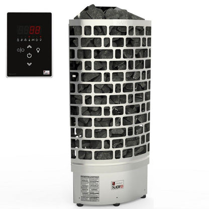 ELECTRIC SAUNA HEATER SAWO ARIES CORNER Ni2 ARI3-90Ni2-CNR, 9,0kW, WITH CONTROL UNIT