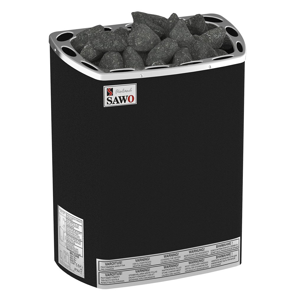 ELECTRIC SAUNA HEATER SAWO MINI FIBER MN-30NS-P-F, 3,0kW, WITHOUT CONTROL UNIT
