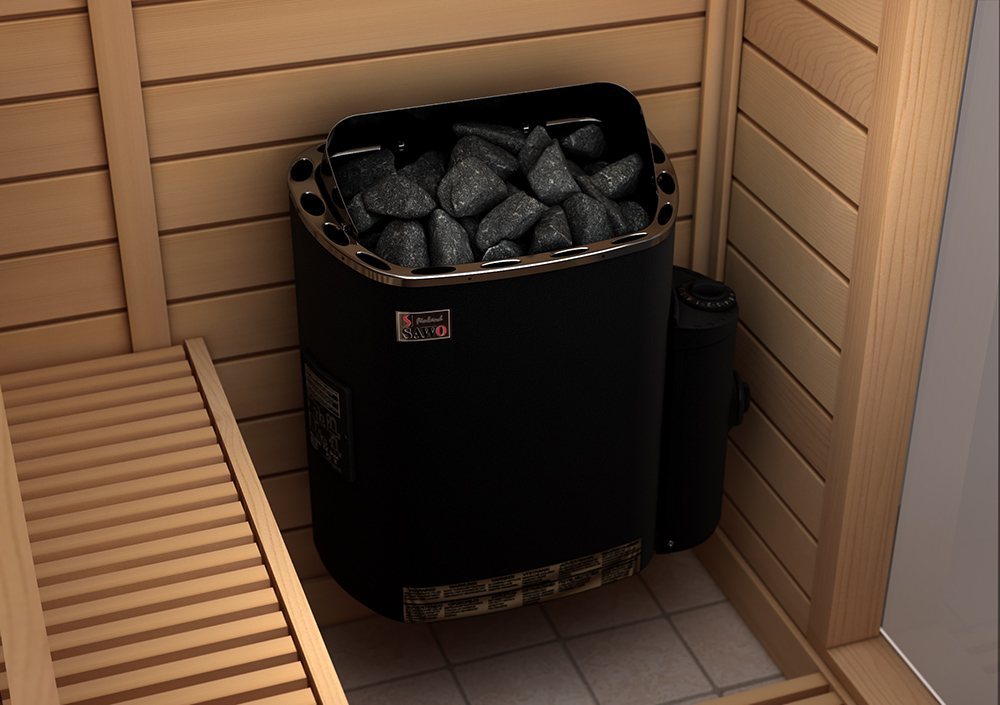 ELECTRIC SAUNA HEATER SAWO SCANDIA FIBER SCA-45NB-P-F-C, 4,5kW, WITH BUILT-IN CONTROL