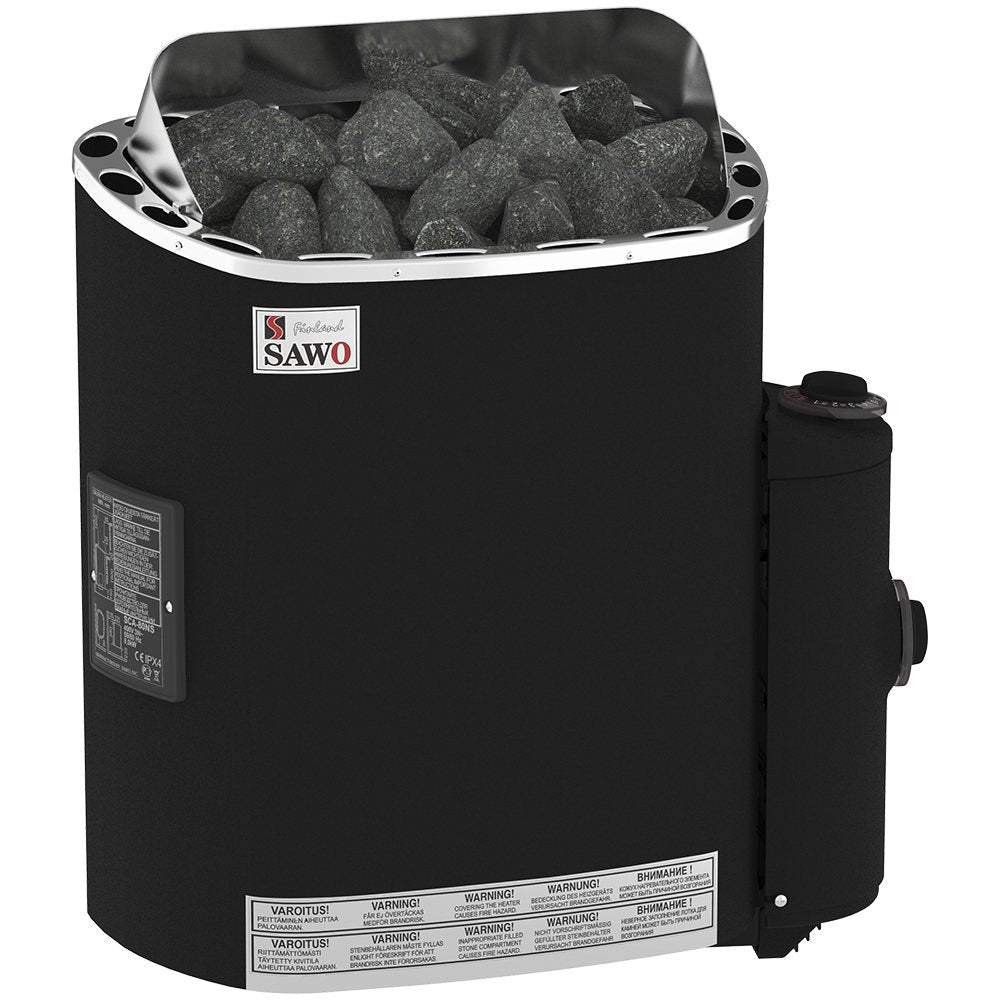 ELECTRIC SAUNA HEATER SAWO SCANDIA FIBER SCA-45NB-P-F-C, 4,5kW, WITH BUILT-IN CONTROL