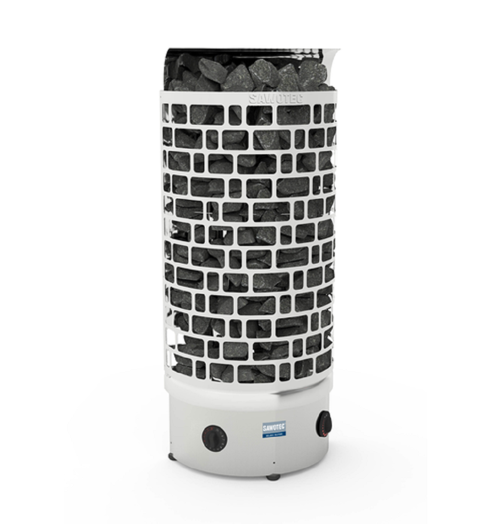 ELECTRIC SAUNA HEATER SAWOTEC ARI WALL ARI3-60NB-WL, 6,0kW, WITH BUILT-IN CONTROL