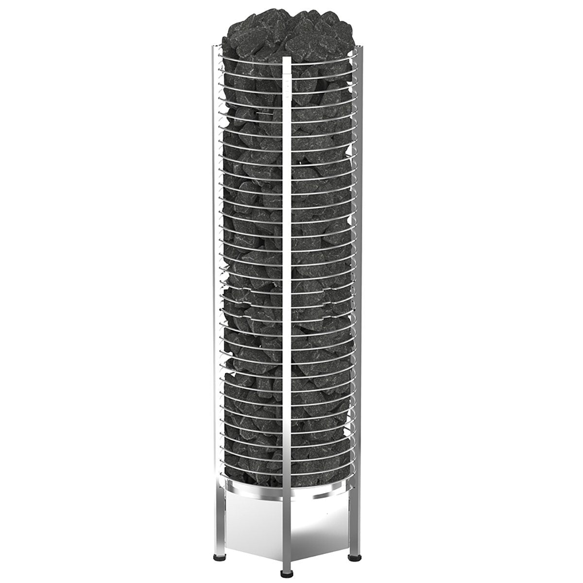 ELECTRIC SAUNA HEATER SAWO TOWER ROUND Ni TH6-105Ni-P, 10,5kW, WITHOUT CONTROL UNIT