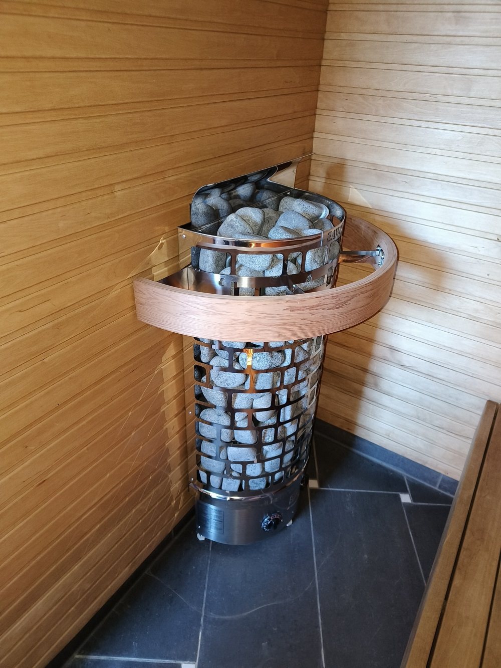 ELECTRIC SAUNA HEATER SAWOTEC ARI WALL ARI3-60NB-WL, 6,0kW, WITH BUILT-IN CONTROL
