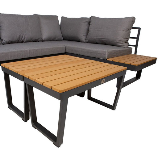 Garden Furniture Set Malta modular sofa, 2 tables