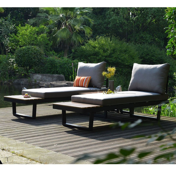 Garden Furniture Set Malta modular sofa, 2 tables