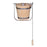 SAUFLEX Cold shower bucket 20L, pine