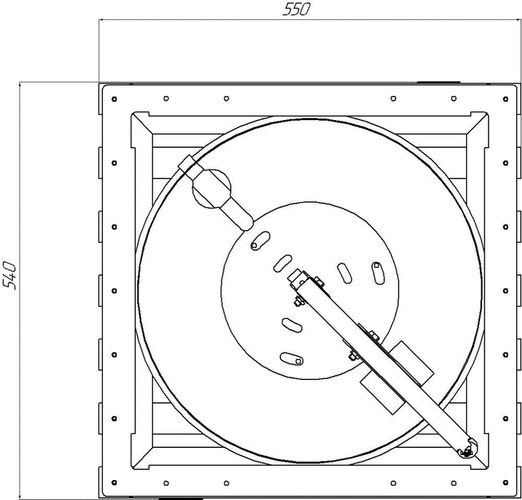 SAUFLEX Cold Shower Bucket Oblivion 30 – Storm