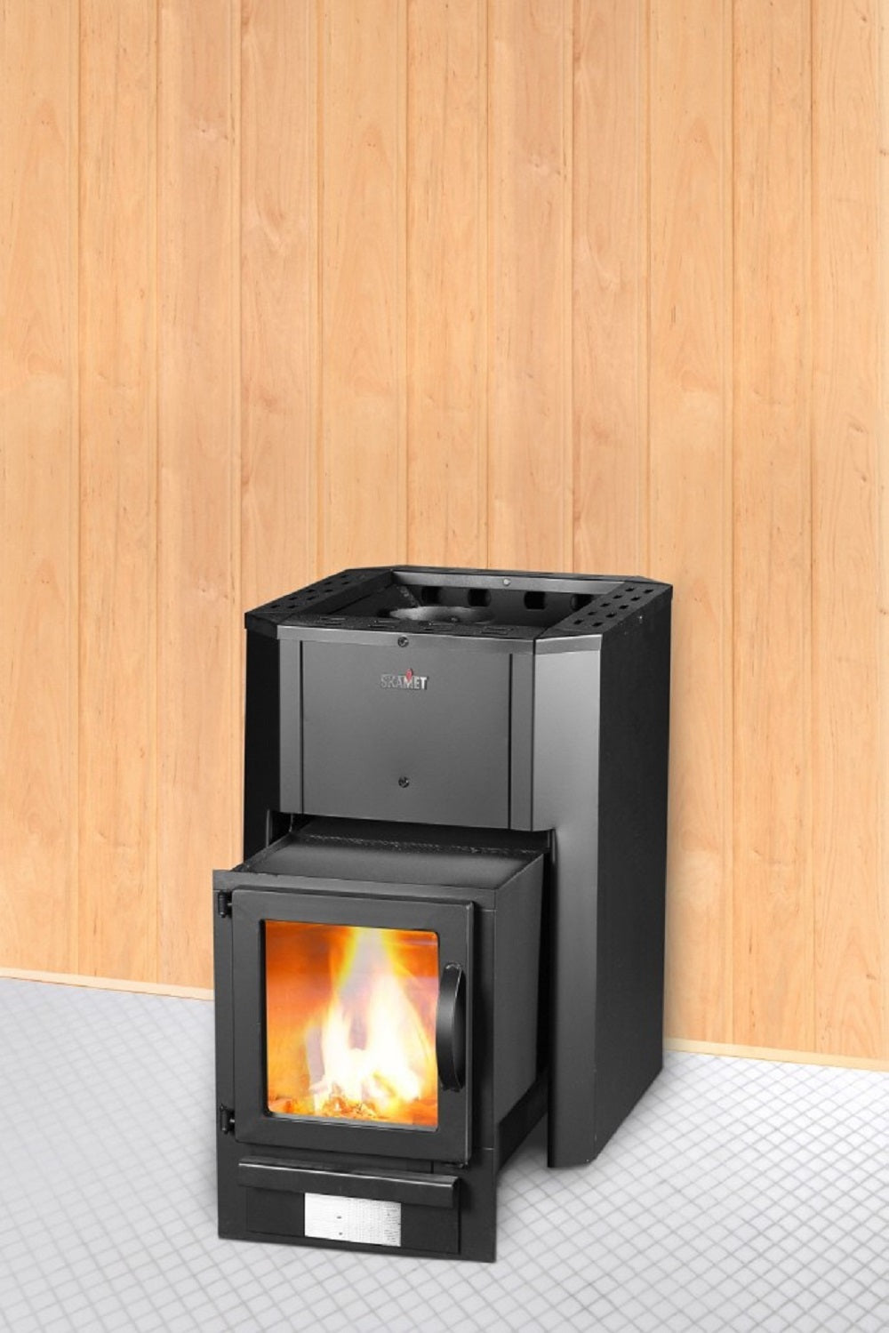 SAUNA WOODBURNING STOVE SKAMET PT-216, WITHOUT WATER HEATING