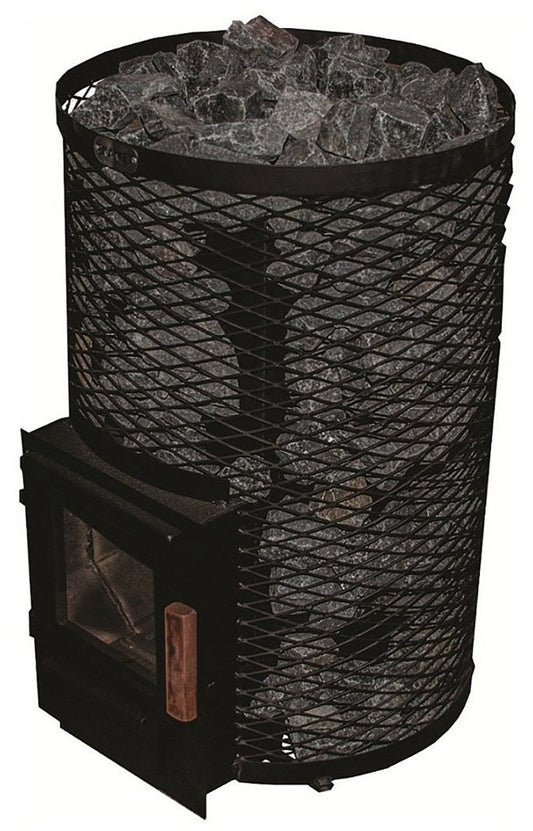 SAUNA WOODBURNING STOVE SKAMET SY-116 BT, WATER HEATING, BACK