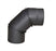 Bent pipe for woodburning stove 90°, Ø130mm