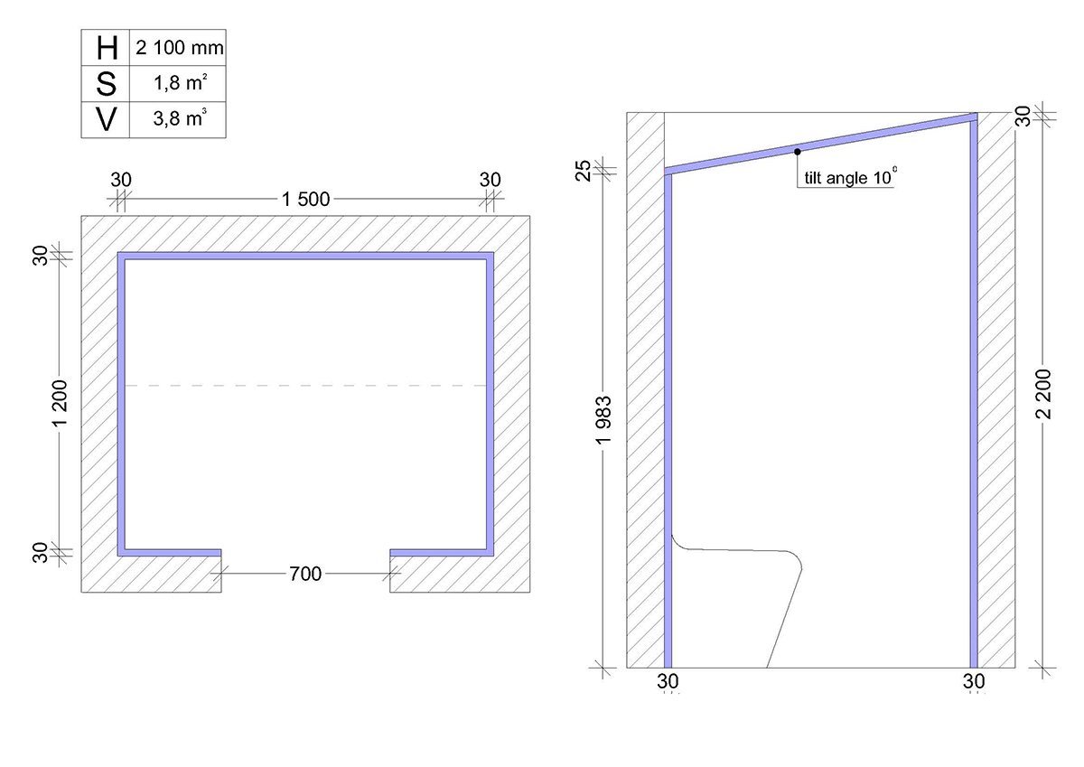 Building Kit 2 - Steam Sauna Standard