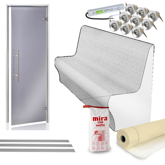 Building Kit - Steam Sauna Optimal by Saunainter - The Warm Living UK