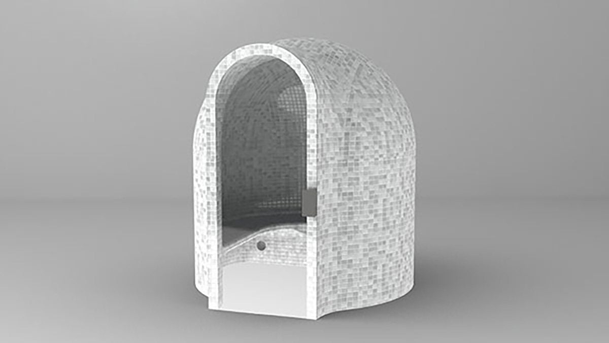 Harvia cupola steam sauna modules