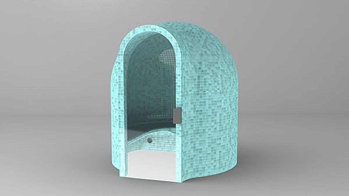 Harvia cupola steam sauna modules