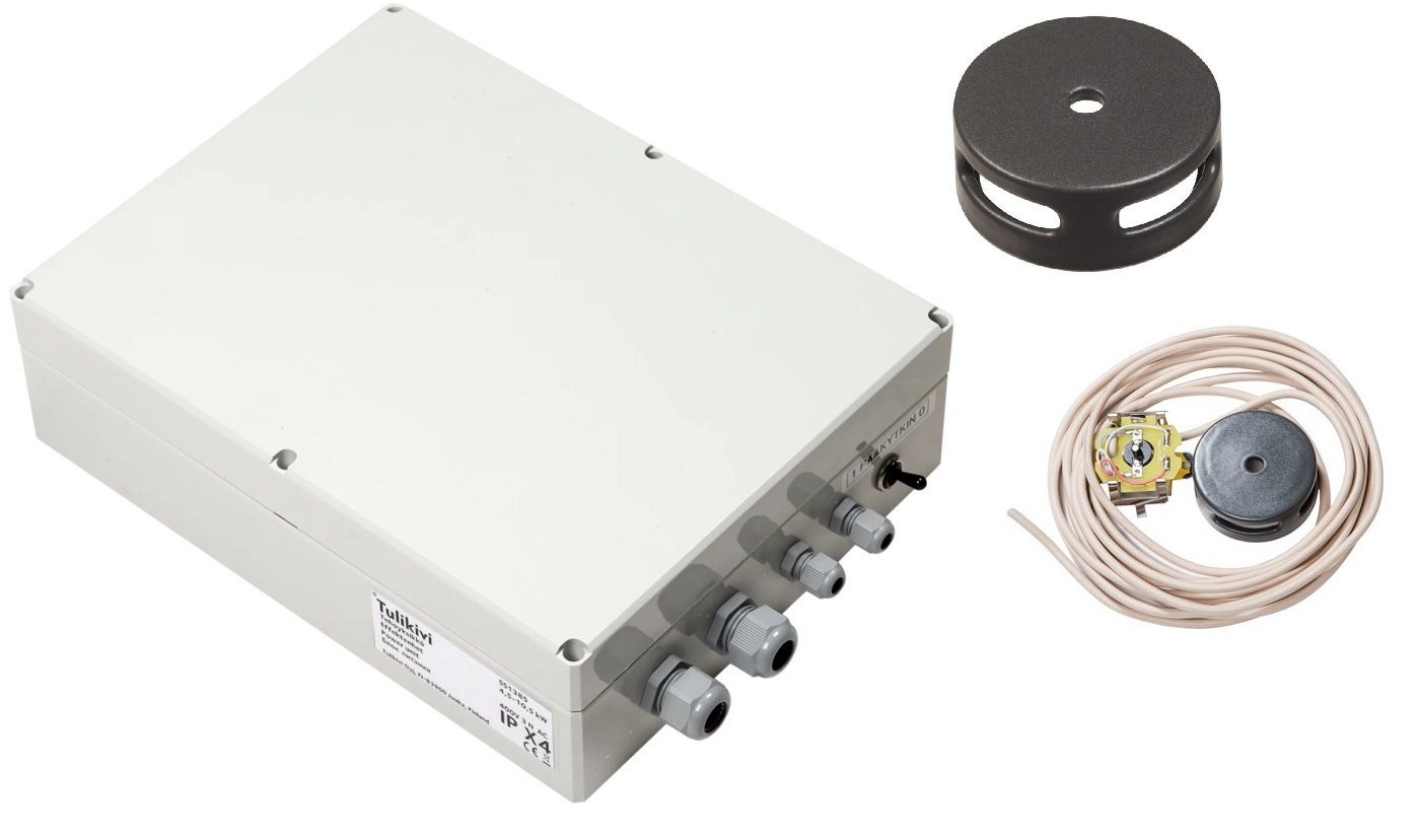 ELECTRIC SAUNA HEATER TULIKIVI KAARNA E NOBILE 8,5kW, WITH WIFI CONTROL UNIT