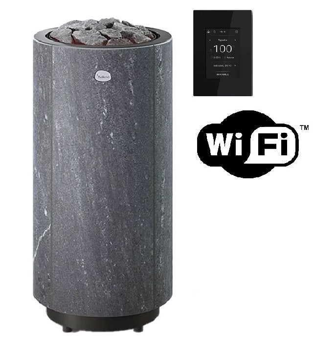 ELECTRIC SAUNA HEATER TULIKIVI KAARNA E NOBILE 8,5kW, WITH WIFI CONTROL UNIT