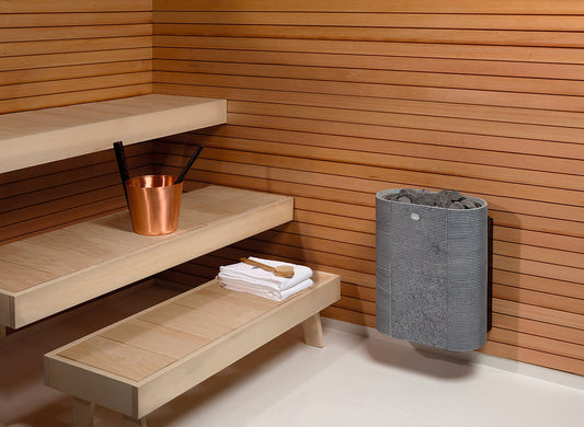 ELECTRIC SAUNA HEATERS TULIKIVI ROUTA D SS1255D, 4,5kW, WITHOUT CONTROL UNIT