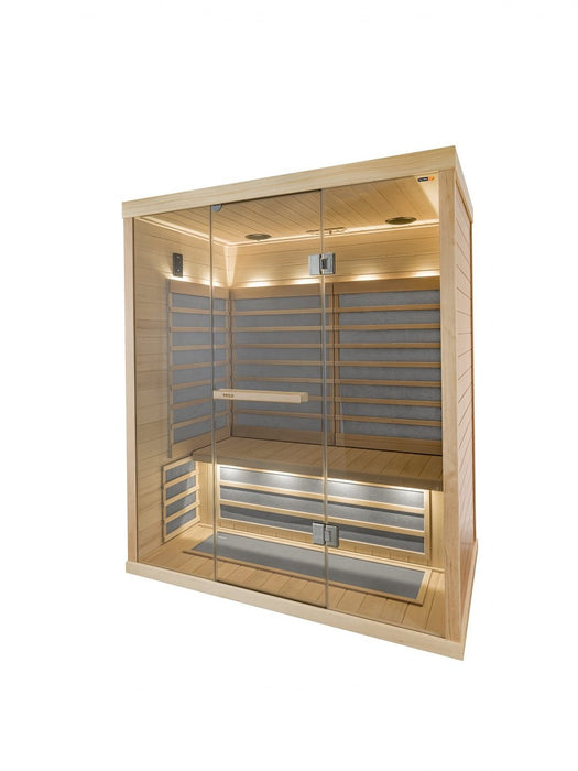 TYLÖHELO Infrared Cabin for 2-3 Persons, Black & Gray