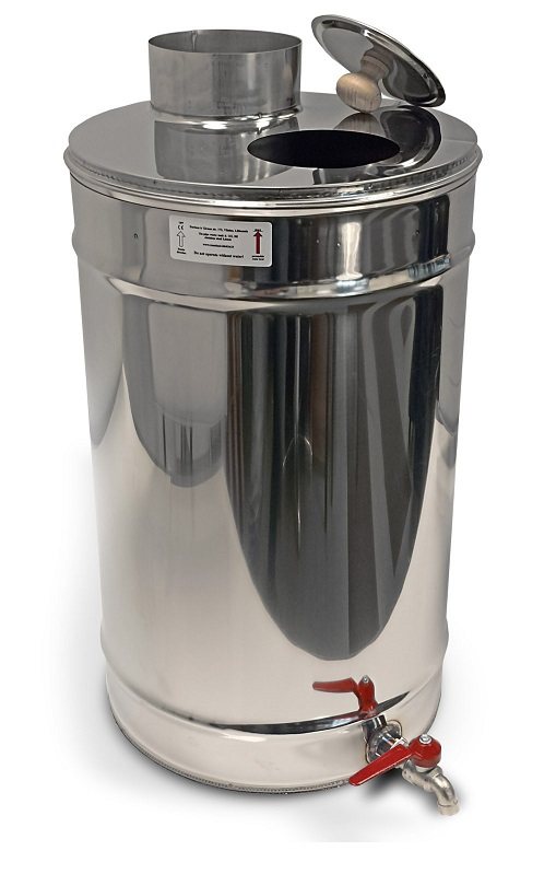 Skamet Boiler 30l, Uncovered, Stainless Steel