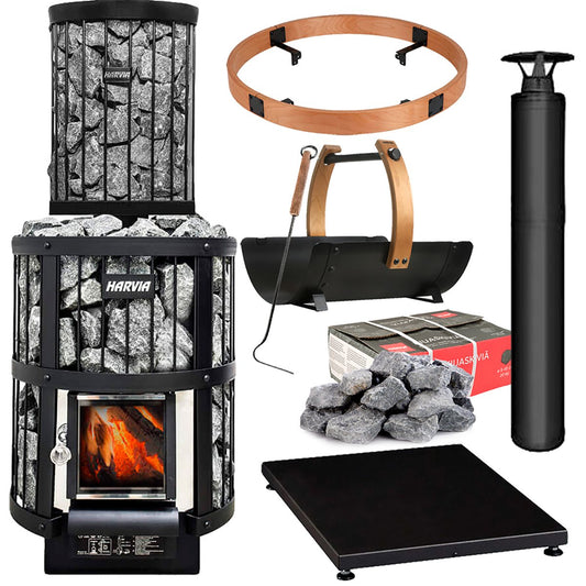 FAMILY – WOOD-BURNING SAUNA KIT