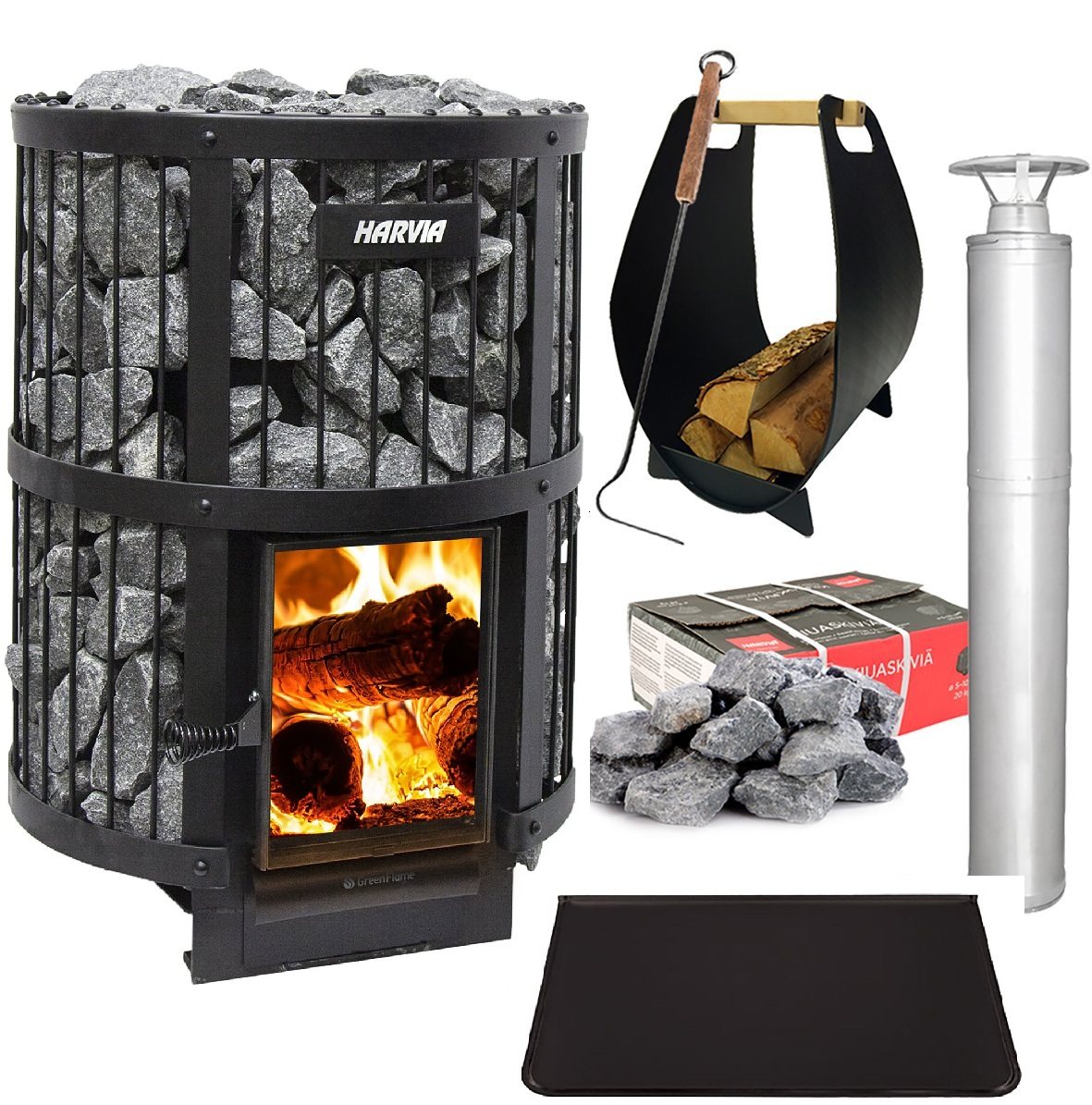 ECO PRO – WOOD-BURNING SAUNA KIT