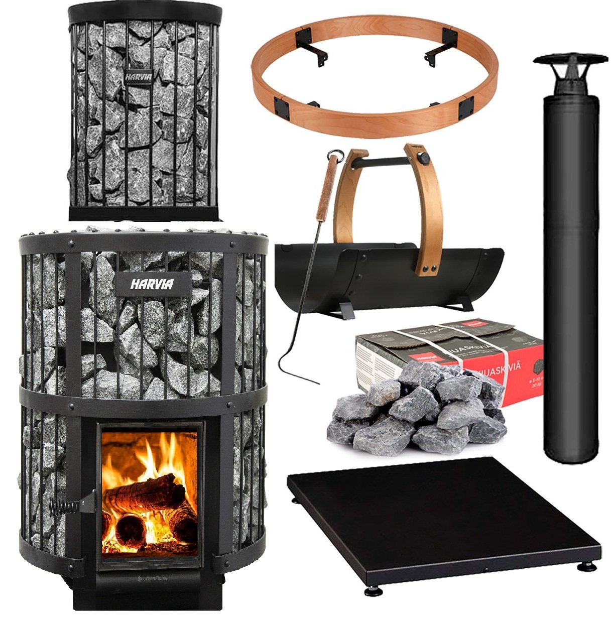 ECO MAX – WOOD-BURNING SAUNA KIT