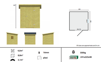 Olaf Pent Shed additional product view