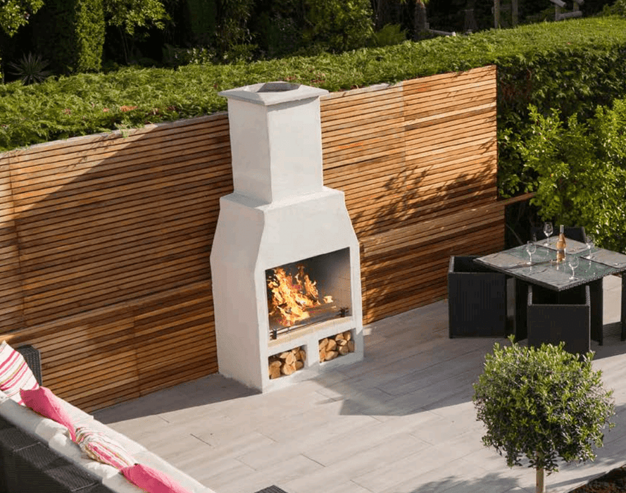 Schiedel Volcanic Garden Outdoor Fireplace Barbecue Large 1200