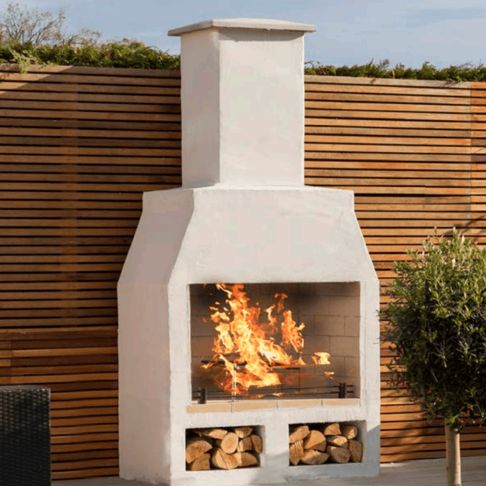 Schiedel Volcanic Garden Outdoor Fireplace Barbecue Large 1200