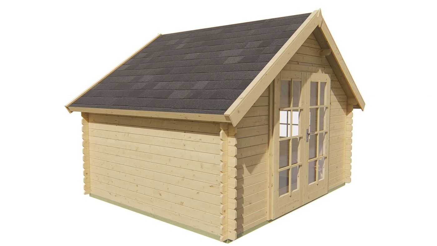 Skov Summerhouse front elevation view