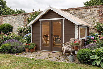 Skov Summerhouse garden lifestyle setting