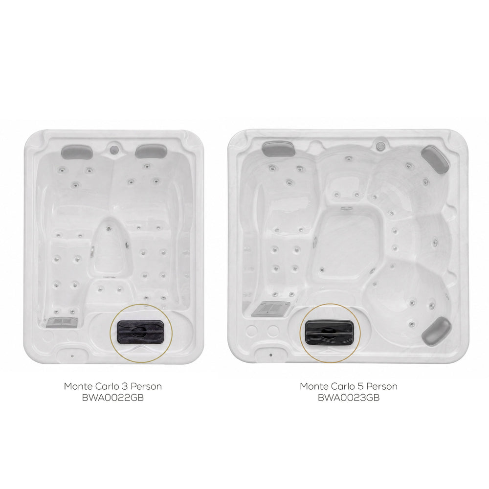 Lay-Z-Spa Monte Carlo control panel cover spare part